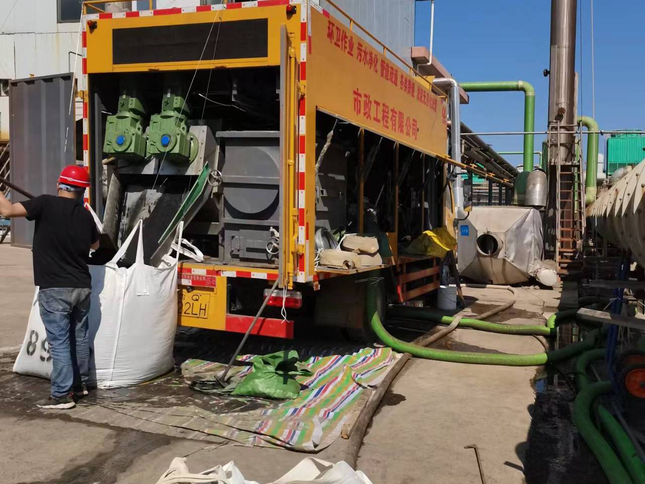 台州淤泥压干处理